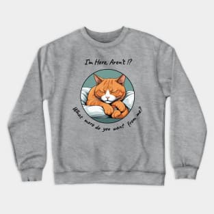 Mei the cat Crewneck Sweatshirt